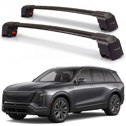 Cadillac Vistiq 2026-2027 roof rack cross bars black pair