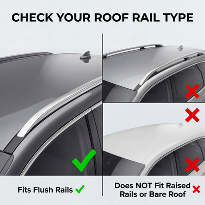 Roof Rack Cross Bars for Buick Enclave 2025-2026 Aluminum Pair