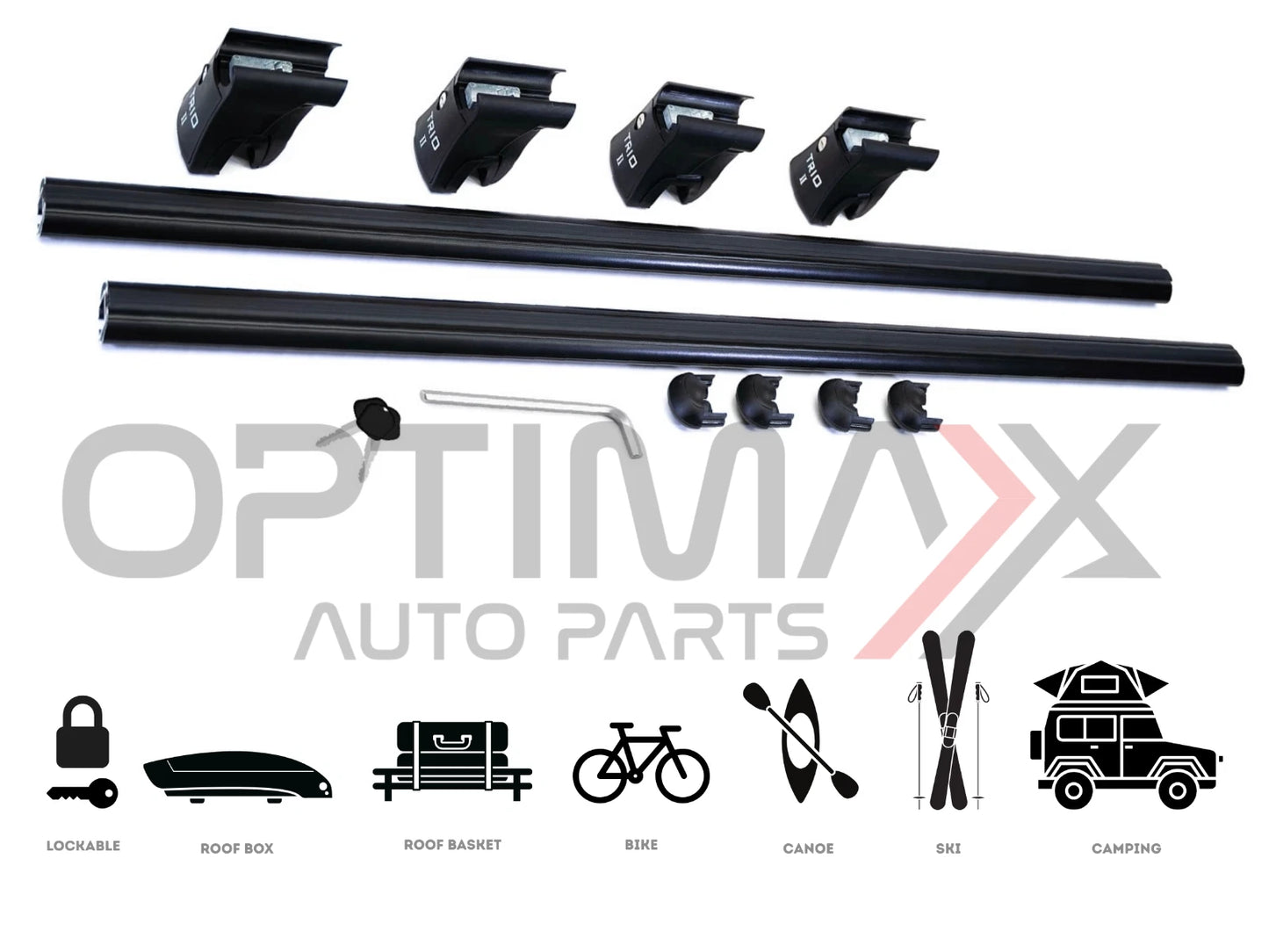 Roof Rack Crossbars for Mazda CX-5 2018-2025