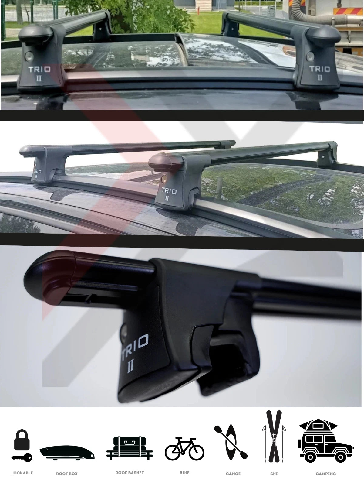 Roof Rack Crossbars for Mazda CX-5 2018-2025