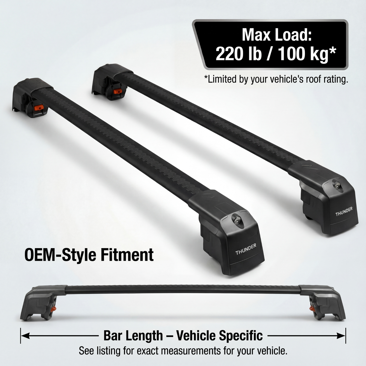 Roof Rack Cross Bars Fit for 2025 2026 Subaru Forester Sport Touring Hybrid