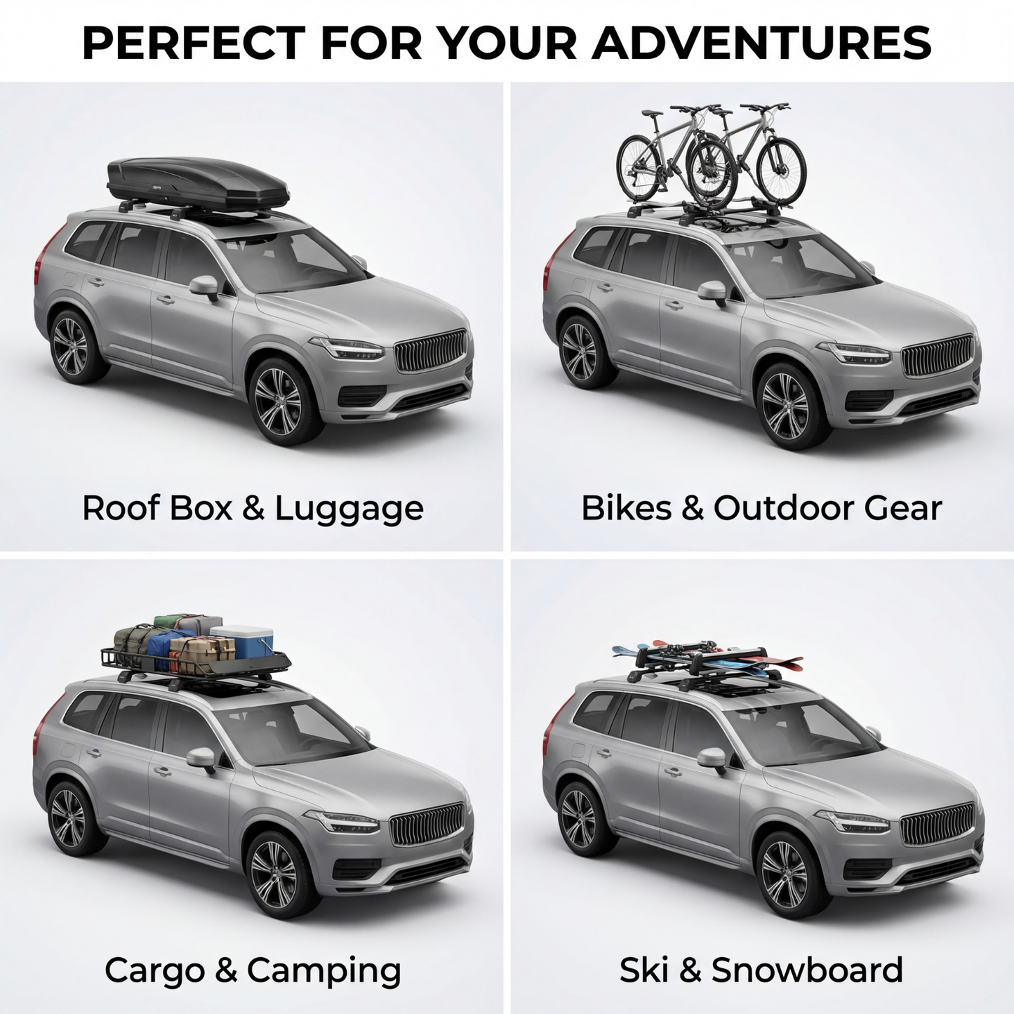 Roof Rack Cross Bars Fit for 2025 2026 Subaru Forester Sport Touring Hybrid