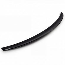 Optimax gloss black trunk lip spoiler studio product photo