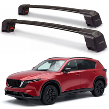Mazda CX-5 2026-2027 roof rack cross bars black pair
